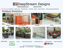 Tablet Screenshot of deepstreamdesign.com